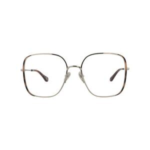 Chloé Square-Frame Metal Optical Frames Silver Womens